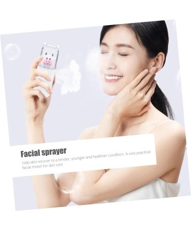 Beatifufu Moisturizer Humidifier Sprayer Eyelash Extensions Facial Sprayer Face Plastic Material White - Buy Online on GoSupps.com