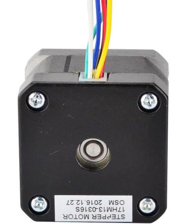 0.9deg Unipolar Nema 17 Stepper Motor 0.31A 16Ncm/22.7oz.in 42x42x34mm 6-Wires - Buy Online on GoSupps.com