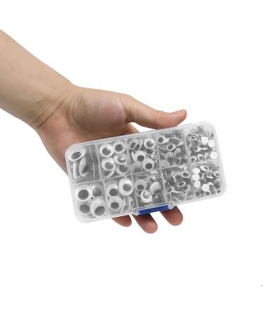 450 pcs Self-Adhesive Black Wiggle Googly Eyes for Crafts - 6mm to 15mm Mixed Sizes - Black Mix - Buy Online on GoSupps.com