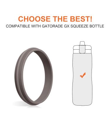 6 Pack Replacement Silicone Gasket for Gatorade GX Hydration System Bottles - Compatible with Gatorade GX Pods - Buy Online on GoSupps.com