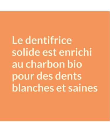 Najjar Laboratory Organic solid toothpaste with charcoal and essential mint oils without fluoride COSMOS ORGANIC 33 g BEROIA - Buy Online on GoSupps.com