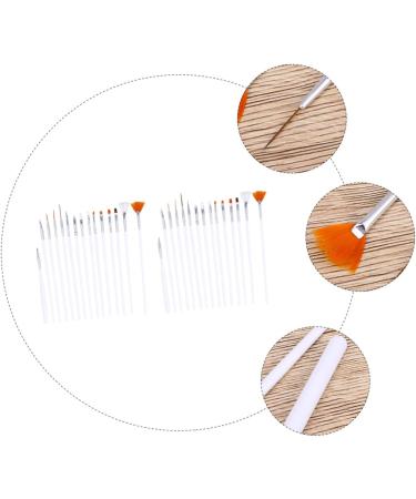 Zerodeko 30pcs Cake Coloring Pens Pottery Tool Kit Fondant Clay Carving Brush Food Coloring Marker Pens Sugar Craft Tools Sugar Cookie Decor Sugar Craft Pens Nylon Fudge White Set - Buy Online on GoSupps.com