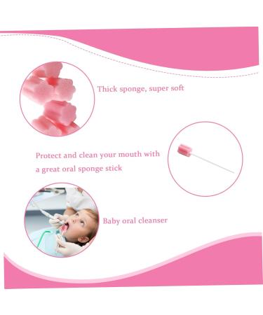 Mouth Swabs For End Of Life Care Mouth Swabs 100Pcs Dog Teeth Cleaning Kit Disposable Mouth Swabs Cavity Cleaning Sponge Swab For Elderly Kids Pet Teeth Care - Buy Online on GoSupps.com
