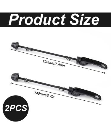 NHGAA Quick Tensioner Set for Bikes - Adjustable Front & Rear Wheel Hinge for Mountain & Street Bicycles - Buy Online on GoSupps.com