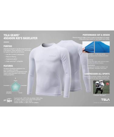Buy TSLA Boys Compression Pants | USF 50+ Baselayer & Cool-Dry Running Leggings | 4-Way Stretch Workout Pants | Charcoal - International Shipping Available - Buy Online on GoSupps.com