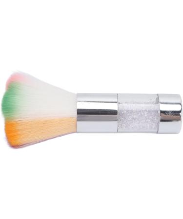 Verdant Touch Manicure Dust Brush Portable Colorful Makeup Brush Fluffy Blusher Brush Nail Art Dust Cleaning BrushSilver - Buy Online on GoSupps.com
