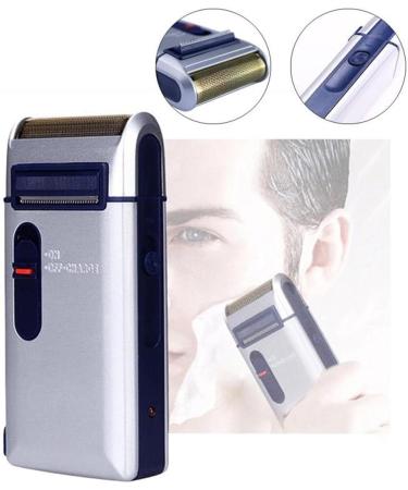 Electric Beard Shaver - Electric Cordless Shavers | Portable Face Shavers | USB Rechargeable 3W Beard Trimmer Retro Shaver | Metal Foil Shaver Waterproof For Men's Face Neck And Chin Care - Buy Online on GoSupps.com