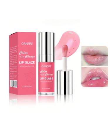 Magic Oil Moisturizing Lip Gloss Color Changing Lip Plumper Oil Mirror Finish Lip Oil for Women Dry Lip Care Seurm Oil Non-Sticky Lip Balm