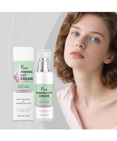 Yoelau Instant Face Lift Cream with hyaluronic acid antiaging face cream for firming wrinkles and sagging skin moisturizing face cream for daily antiwrinkle care 3 - Buy Online on GoSupps.com