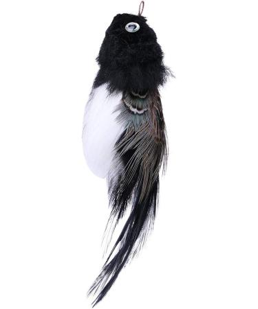 JAKAGO Realistic Bird Cat Toy - Feather Handmade Sparrow & Parrot Simulation - Buy Online on GoSupps.com