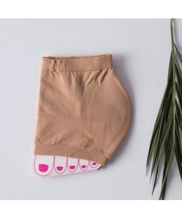 Cracked Heel Repair Gel & Moisture Cream | Heeling Angel Cover | Silicone Heel Protection & Half Socks Spa - Buy Online on GoSupps.com