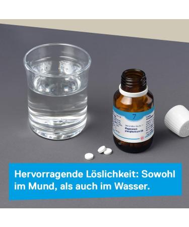 DHU Sch ler Salt No. 7 Magnesium Phosphoricum D6 - Natural Mineral for Muscles & Nerves | Eco-Friendly Pharmaceutical Glass | 420 P - Buy Online on GoSupps.com