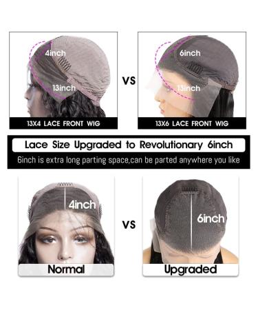 30 Deep Wave Lace Front Wig Human Hair - 13x6 Curly Wigs for Black Women - Buy Online on GoSupps.com