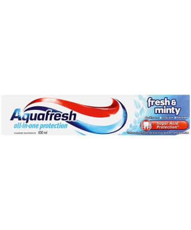 Stalwart Y-97506-disc Aqua Fresh Toothpaste, fresh and mint, 100 ml