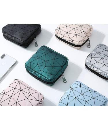 Portable Menstrual Cup & Sanitary Napkin Storage Bag - Green | Ideal for Teen Girls & Women - Buy Online on GoSupps.com