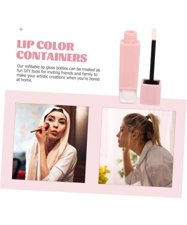 Happyyami 4pi ces Contenant De Gloss L vres Vide Plastique Tube Rechargeable Pour Femmes Facile Remplir Et Distribuer - Buy Online on GoSupps.com