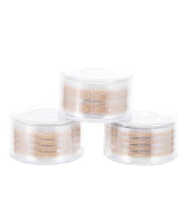 NOLITOY 3 Rolls Reel Double Eyelid Stickers Tapes Double Eyelid Tape Natural Eyelid Stickers Cylinder Olives