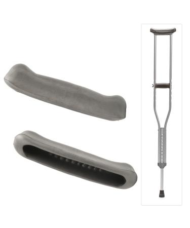 Crutch Pads 1 Pair Breathable Soft Foam Replacment Crutch Cushion Durable Comfortable Underarm Padding Deodorized Standard Crutches Accessories for Adult Youth