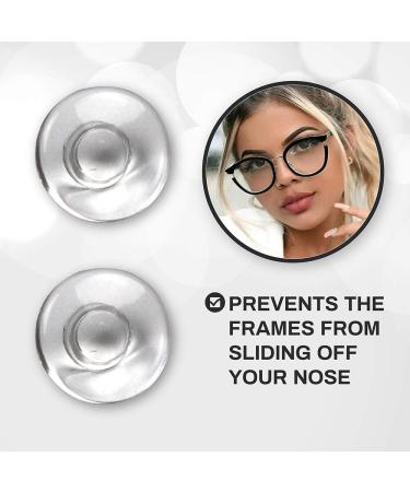 SPORTS WORLD VISION Rimless Glasses Frames with Nose Pads | Round 9mm | 50 Pieces | Premium Quality for Optimal Comfort - Buy Online on GoSupps.com