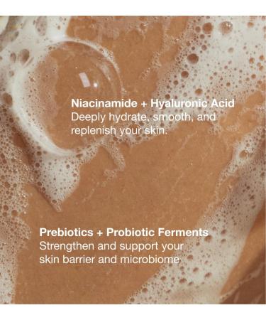 HUME SUPERNATURAL Ultra Nourishing Body Wash Santal Sun 16 fl. oz. - Cleanse nourish and replenish skin with Niacinamide Hyaluronic Acid and Prebiotics. Free from Sulfates Parabens Phthalates - Buy Online on GoSupps.com
