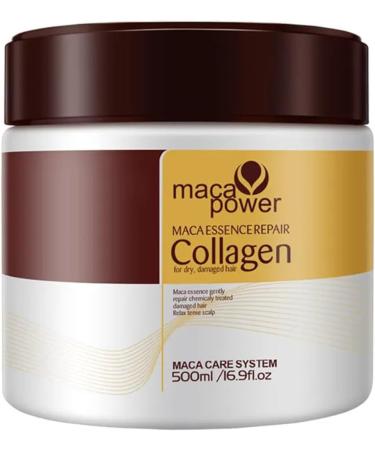 Karseell Collagen Hair Treatment 16.90 oz 500 ml Conditioning Argan Oil Hair Mask Deep Repair Conditioning Argan Oil Collagen Hair Mask Essence for Dry Damaged Hair Leave in Conditioner (2) - Buy Online on GoSupps.com
