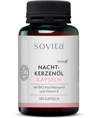 Sovita Nighting Cross Oil Capsules - Polyunsaturated Fatty Acids GLA Natural Vitamin E | 200 Count Dietary Supplement for Optimal Health - Buy Online on GoSupps.com