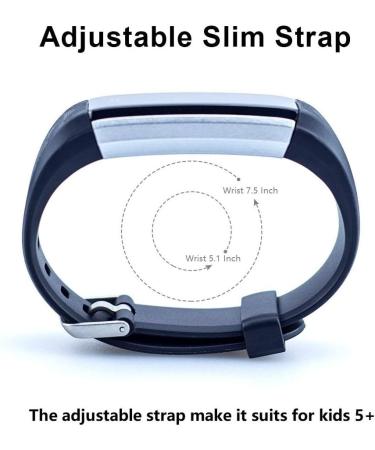 BIGGERFIVE Slim Fitness Tracker Watch for Kids Girls Boys Teens  Waterproof Activity Tracker with Pedometer  Calorie and Step Counter  Sleep Monitor  Silent Alarm Clock Blue - Buy Online on GoSupps.com