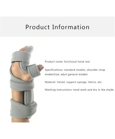 ZZBB Adjustable Finger Training Hand Palm Orthotic Corrector Point Fingerboard Wrist Splint Wrist Brace Training Rehabilitation Equipment for Elderly People Recovery Right - Buy Online on GoSupps.com