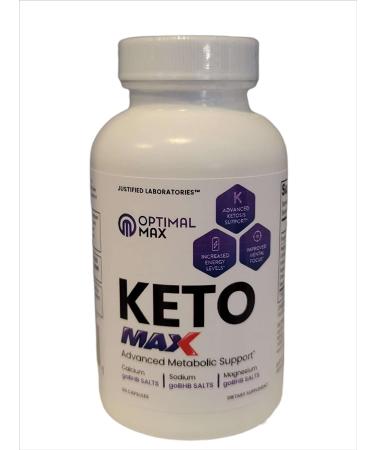 Optimal Keto Max 1200MG Pills with Apple Cider Vinegar & goBHB - Advanced Ketogenic Supplement for Ketosis Support - 2 Pack (240 Count) - Men/Women - Buy Online on GoSupps.com