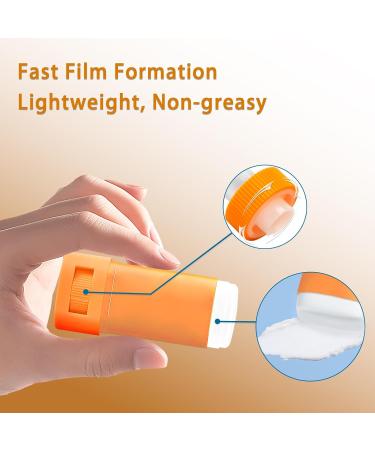 Reef Safe Sunscreen Stick SPF 50+ Broad Spectrum UVA/UVB Protection Water Resistant 80 Min Face & Body with Ceramides & Squalane Travel Size Sunscreen 0.63oz/18g (1 Pack) - Buy Online on GoSupps.com