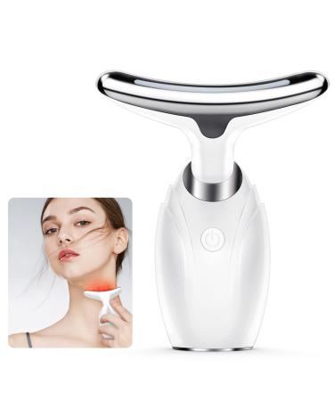 3-in-1 Face Massager for Skin Care  Facial and Neck Massager Electric Face Neck Lifting Massager with 45  5  Heat & 3 Massage Modes Skin Care Improve Firm Tightening and Smooth