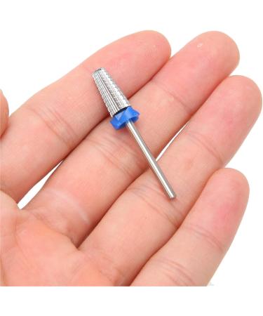 Cuticle Drill Bit Convenient Nail Removal Rotated Nail Tungsten Steel Grinding Head for Household for Nail Shop(Flat head M) - Buy Online on GoSupps.com