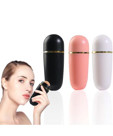 3 pieces of oil -absorbing scooters reusable oil absorbing face roller oil -absorbing volcanic stone facial scooter oil absorbing face roller oil control scooter for greasy skin care