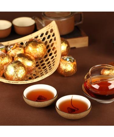 HQZM Xinhui Chenpi Puer Ripe Tea 315 Tangerine Puerh 500g Fruit Scented With A Natural Fragrance Of 1764oz - Buy Online on GoSupps.com