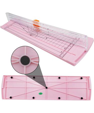 Rayson RC4000P-US Paper Cutter Trimmer  A4 Size (12 inch) Paper Cutter for Coupon  Craft Paper and Photos (Light Pink) - Buy Online on GoSupps.com
