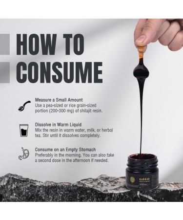 Pure Himalayan Shilajit Resin High Potency for Men & Women | Lab Tested | Gold Grade 100% Pure Shilajit with Fulvic Acid & 85+ Trace Minerals for Energy Boost & Immune Support | 30 Gm Shilajit Resin (30g) - Buy Online on GoSupps.com