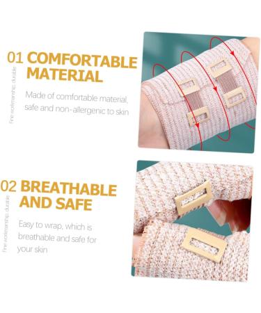 FRCOLOR 3pcs Elastic Bandages - First Aid Tape for Sports Injuries Wound Care & Head Wraps - Elastic Cohesive Paper Tape - Buy Online on GoSupps.com