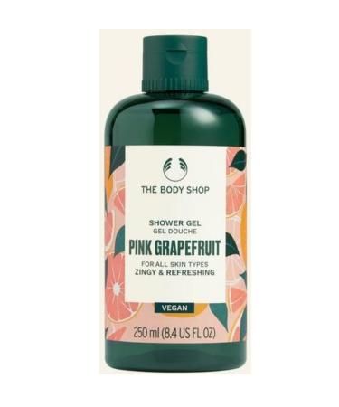 The Body Shop Pink Grapefruit Shower Gel 250ml - Zingy & Refreshing - Vegan
