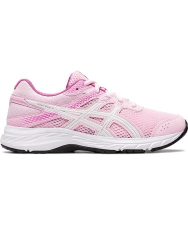 ASICS Kid's Contend 6 Grade School Running Shoes - Size 1.5 Big Kid - Cotton Candy/White - Buy Online on GoSupps.com