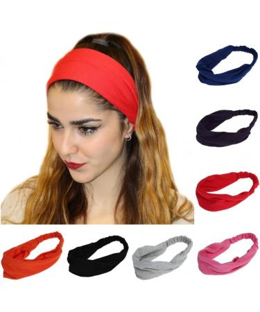 JUSTFOX Dark Blue Hairband - Multi-Color Options Available | 1 Piece Pack - Perfect for All Hairstyles - Buy Online on GoSupps.com