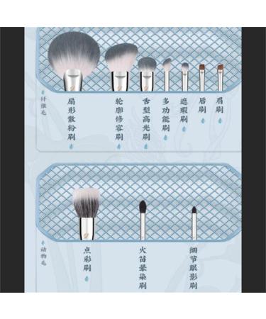 10 Professional Makeup Brush Set | Stipple Brushes | Complete Beauty Tool Kit for Flawless Application - Buy Online on GoSupps.com