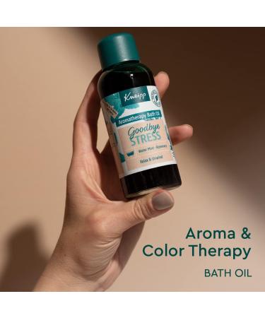 Kneipp Herbal Bath Oil Goodbye Stress Water Mint & Rosemary 3.38 Fl Oz - 1 Pack - Buy Online on GoSupps.com