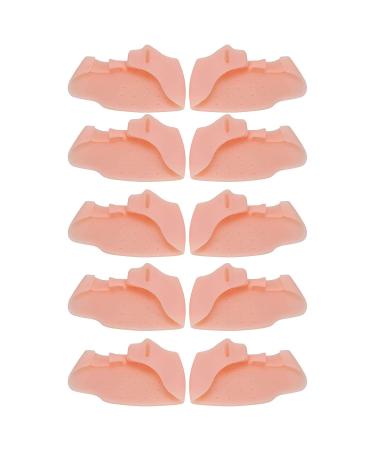 5 Pairs Soft Gel Toe Separator Spacers for Bunion Valgus Correction - Buy Online on GoSupps.com