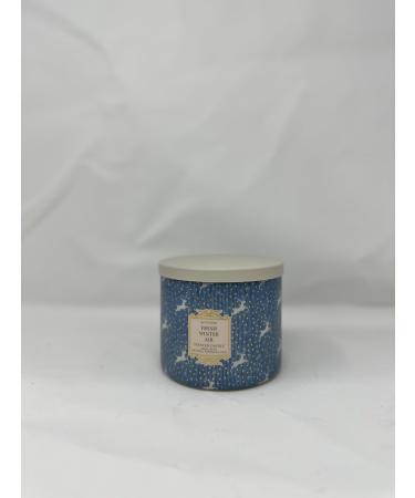 Fresh Winter Air 3 Wick Candle 14.5 oz / 411 g Made with Natural Essential Oils