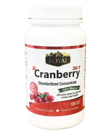 Royal Cranberry Standardized Concentrate 120 Capsules