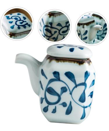 Milisten Ceramic Soy Sauce Pot Oil Bottle Oil Dispensers Oil Container Kitchen Oil Pour Bottle Household Soy Sauce Dispenser Olive Oil Household Oil Container Ceramics Vintage Vinegar - Buy Online on GoSupps.com