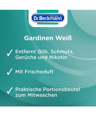 Dr. Beckmann White Curtains | Intensive Formula for Radiant White | 3x40g Pack | International Shipping Available - Buy Online on GoSupps.com