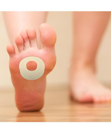 PATKAW Foot Callus Cushions 5 Sheets of Oval Corn Cushion Pads Adhesive Foot Callus Pads Cushions Toe Foot Corn Protectors for Women Men - Buy Online on GoSupps.com