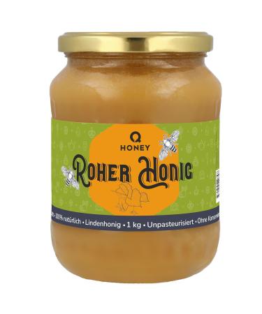 Pure Raw Linden Honey 100% Natural Unfiltered Unheated Unpasteurized 1 kg 3. Linden Honey