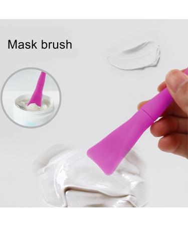 3Pcs Silicone Eye Reusable Silicone Eye Mask Brush Reusable Stencils Silicone Aids Eyeshadow Mascara Guard Tools - Buy Online on GoSupps.com
